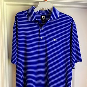 Blue Footjoy Polo